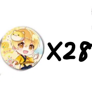 스토푸리 루토군 캔뱃지 28개