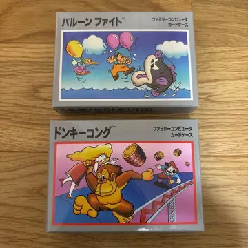 새상품 패밀리 컴퓨터 카드 케이스 벌룬 파이트, 돈키 콩