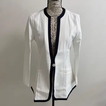 여성용 진찰복 흰색 자켓 KAZEN M 미사용