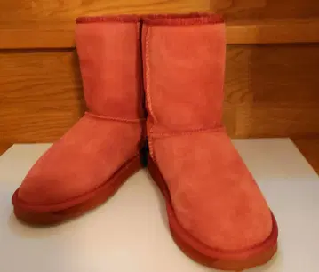 에뮤 EMU 어그 부츠 핑크 계열 박스 포함