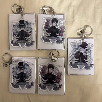 흑집사전 BLACK LABEL 아크릴 키링 시엘 세바스찬