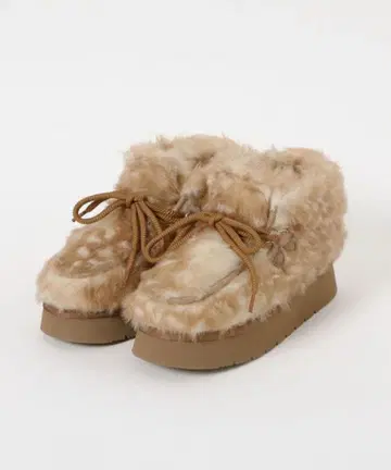 niko and - 오리지널 페이크 무스탕 모카신 부츠