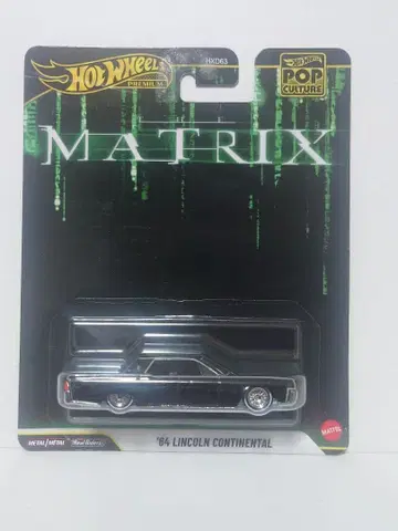 핫휠 팝 컬처 매트릭스 링컨 콘티넨탈