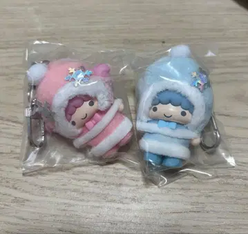 산리오 치비토모 눈의 요정 키링 키키라라