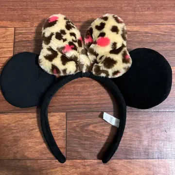 미니 레오파드 무늬 머리띠