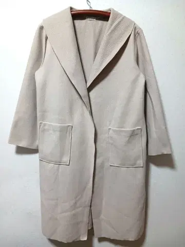 axes femme 베이지 롱 코트