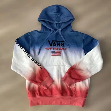 VANS 그라데이션 후드티 M 사이즈 속기모