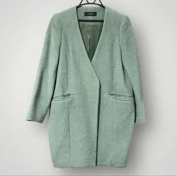 SACRA 민트 그린 롱 코트
