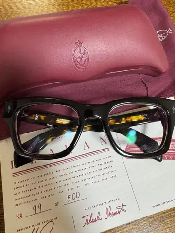 JACQUES MARIE MAGE DEALAN 안경 한정판 99/500