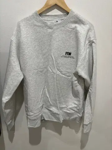 FTW 그레이 맨투맨