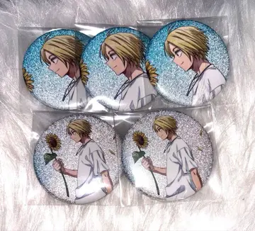 사카모토 데이즈 계절의 발걸음 글리터 캔뱃지 아사쿠라 신 5개