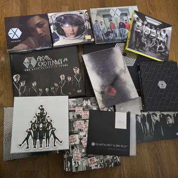 EXO CD DVD 묶음 판매