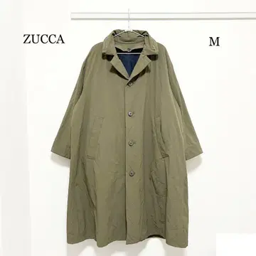 0599 zucca 나일론 크로스 스텐카라 코트 M 사이즈