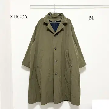 0599 zucca 나일론 크로스 스텐카라 코트 M 사이즈