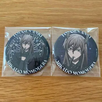 도겐안키 파보테리아 천사 악마 캔뱃지 악마ver. 도지 신몬 세트