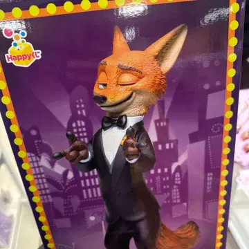 주토피아2 Happy 복권 라스트 원상 닉 턱시도 피규어