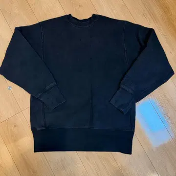 [ CAMBER ] 의 크로스 니트 크루넥 맨투맨 셔츠 L