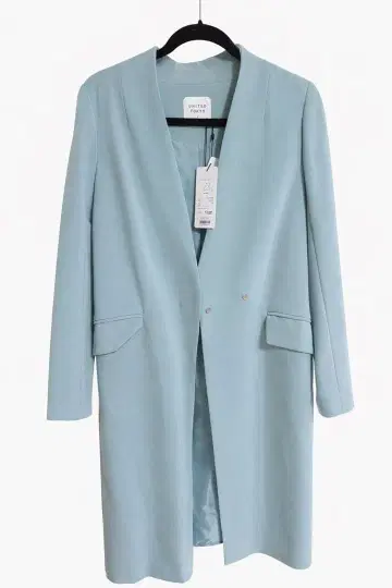 UNITED TOKYO 라이트 블루 롱 코트