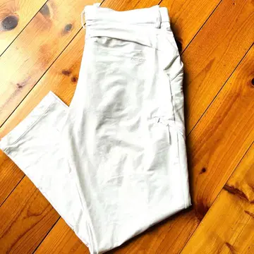 ADIDAS 골프 팬츠 화이트 L 사이즈 스트레치 85