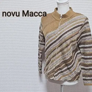 novu Macca 스트라이프 니트 점퍼