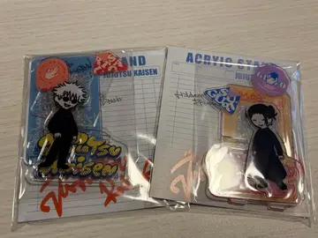 주술회전 비즈니스 아크릴 스탠드 게토 스구루 고죠 사토루