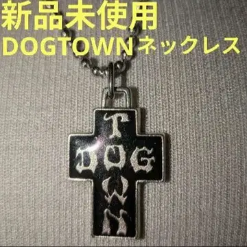 DOGTOWN 도그타운 흑룡 크로스 십자가 목걸이 c
