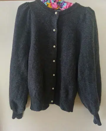 SLOBE IENA 다크 그레이 가디건