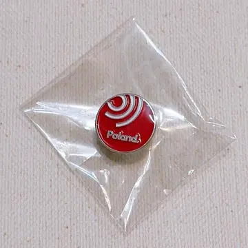 간사이 만박 폴란드관 핀 배지