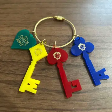 미세스 그린애플 열쇠 모양 키링 세트