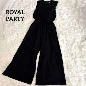 ROYAL PARTY 슬리브리스 올인원 M 블랙