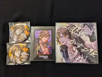 블랙스 타 케이 정리 사인 금박 캔뱃지 폴라로이드