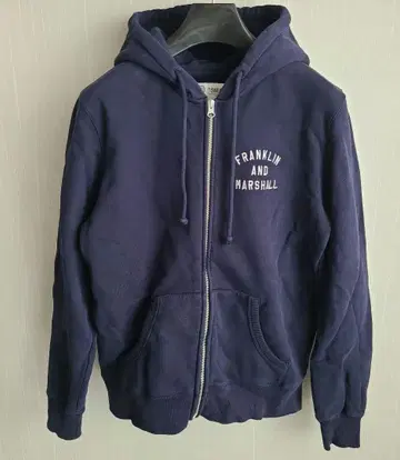 FRANKLIN MARSHALL 후드티 네이비 S