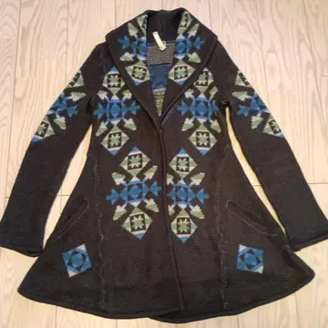 프리피플 니트 코트