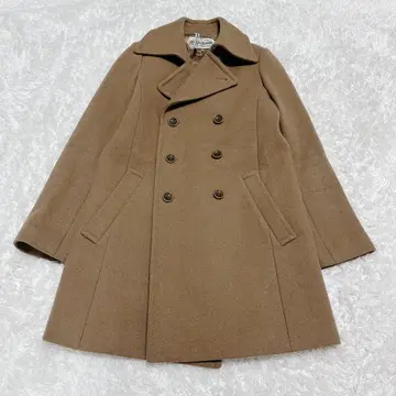 Shinzone 미러 오브 신존 피 코트 카멜 울 더블