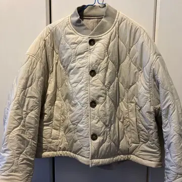 리버서블 자켓 베이지