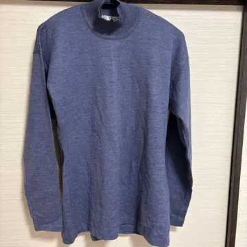 Y's bis 네이비 긴팔 니트 스웨터