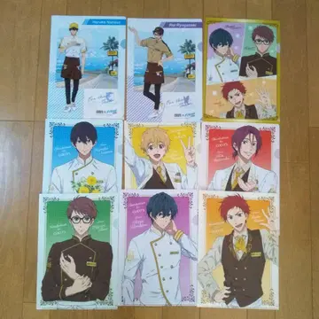 Free! 코스 클리어 파일 9장 묶음 판매