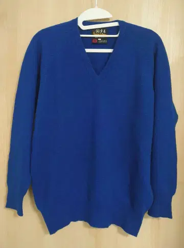 Snow Lotus 100% 캐시미어 V넥 스웨터 38호