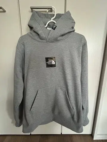THE NORTH FACE 그레이 후드티 레어 카모플라쥬