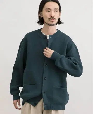 [새상품] URBAN RESEARCH 밀라노 리브 V넥 가디건