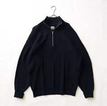 [ 가격 대폭 인하 ] steven alan 하프 지퍼 니트