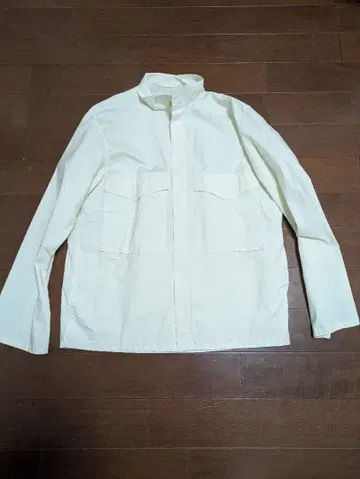 유나이티드 애로우즈 그린 레이블 밀리터리 블루종 화이트 남성용 L