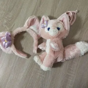 리나벨 머리띠 미니백 봉제 인형 세트