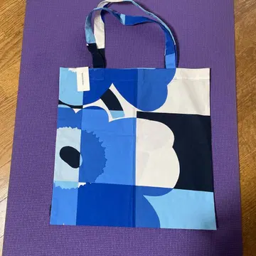 marimekko 기하학 패턴 토트백