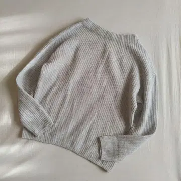 [ 새상품급 ] 언타이틀 울 캐시미어 니트 스웨터 그레이