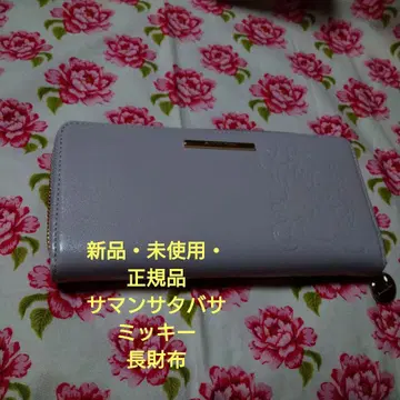 새상품 미사용 정품 사만다 타바사 미키 장지갑