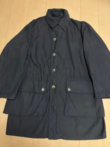 [ 귀중품 ] 스웨덴군 M-59 필드 코트 BLACK 염색