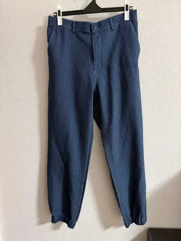 new balance 조거 팬츠 L 다크 블루