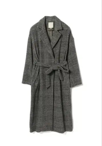 비밍 바이 빔즈 체크 롱 코트