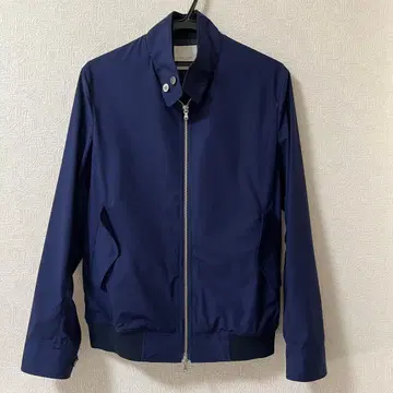 네이비 지퍼 블루종